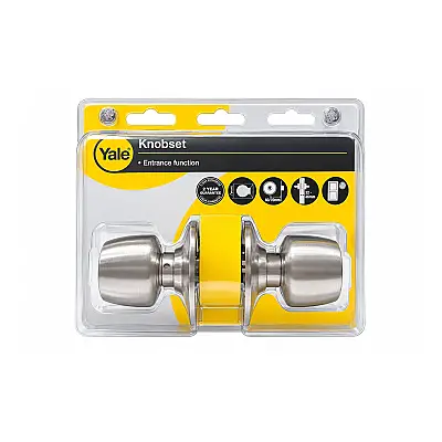 Yale BK-3101 Topuzlu Otel WC Kilidi Saten - 2