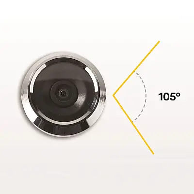 Yale DDV 500 Serisi LCD Ekranlı Dijital Kapı Dürbünü - 2