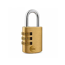 Yale Y150B Şifreli Pirinç Asma Kilit 30 mm - Yale
