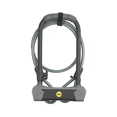 Yale YUL3C Maksimum Güvenlikli Kablolu U Kilit 230 mm - 1